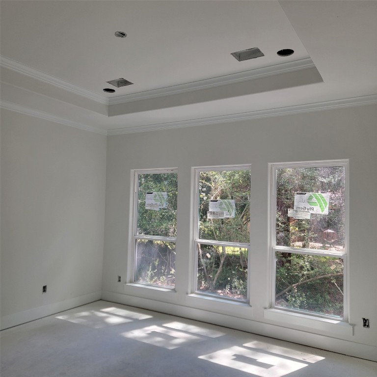 34 Cottonwood Trinity, TX 75862 - Photo 40 of 44 a view of an empty room with wooden floor and a window