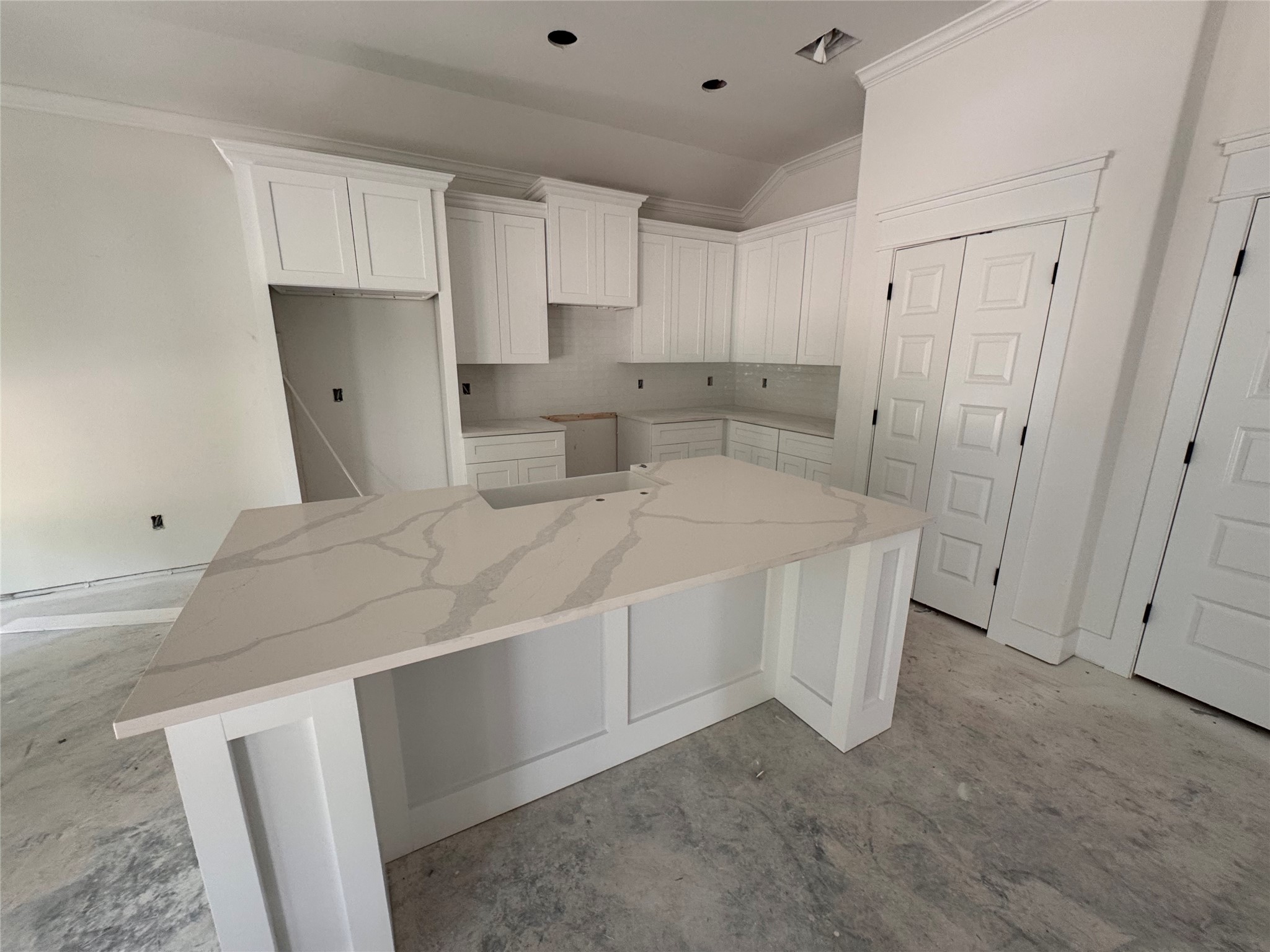 34 Cottonwood Trinity, TX 75862 - Photo 41 of 44 Modern Kitchen layout under construction.