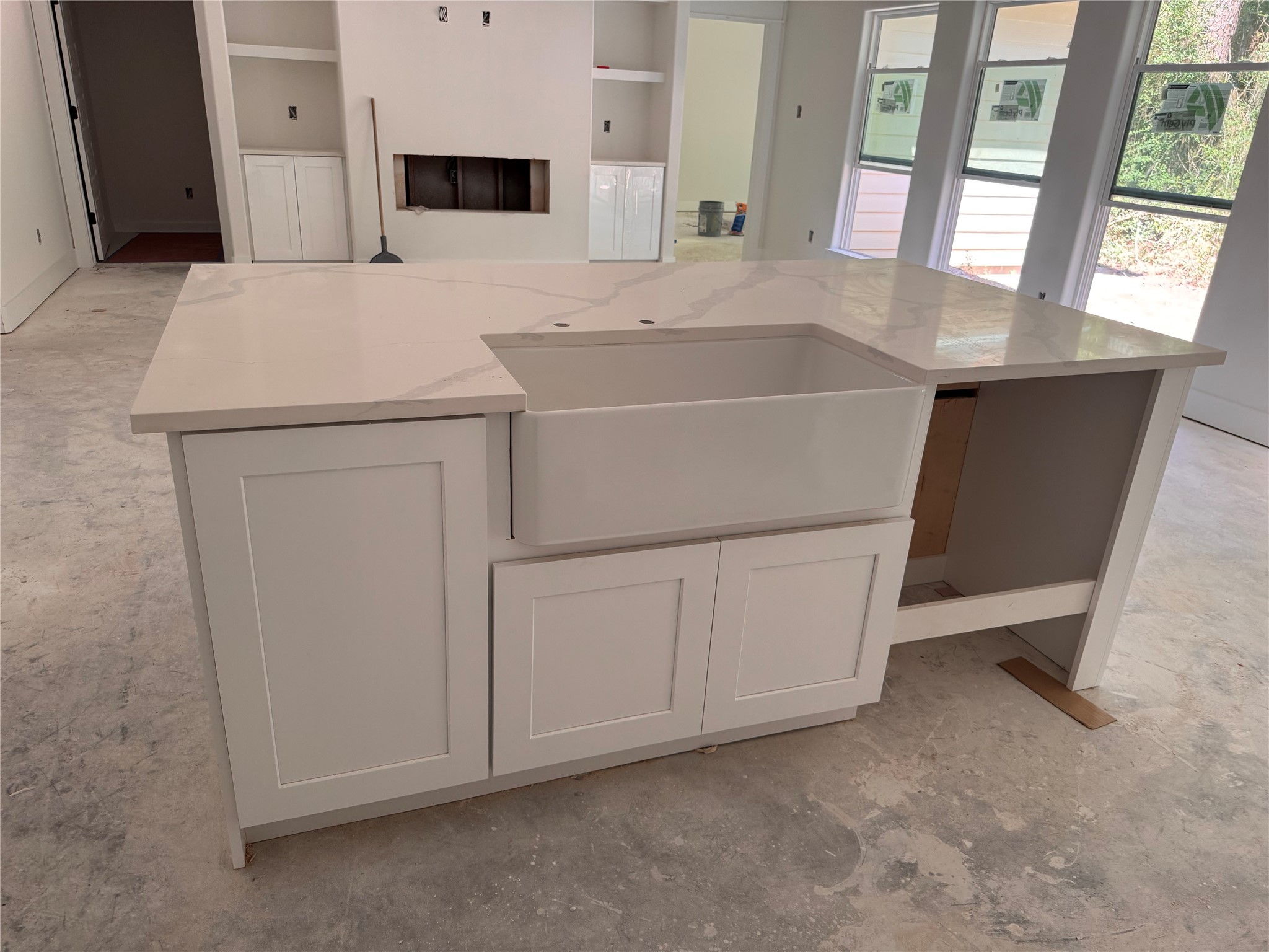 34 Cottonwood Trinity, TX 75862 - Photo 43 of 44 Modern Kitchen layout under construction.