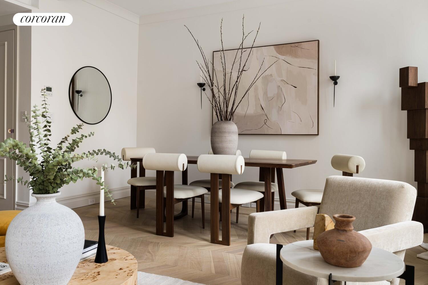 151 State Street, Unit 4 Brooklyn, NY 11201 - Photo 2 of 6 a living room with furniture a table and a potted plant
