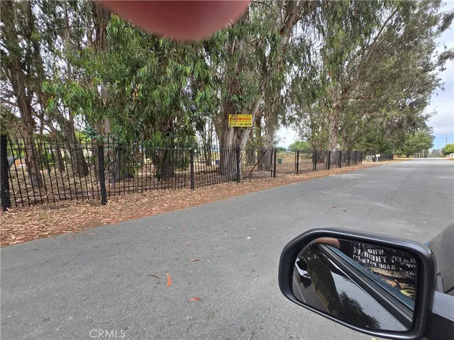 a car parked on the side of the road