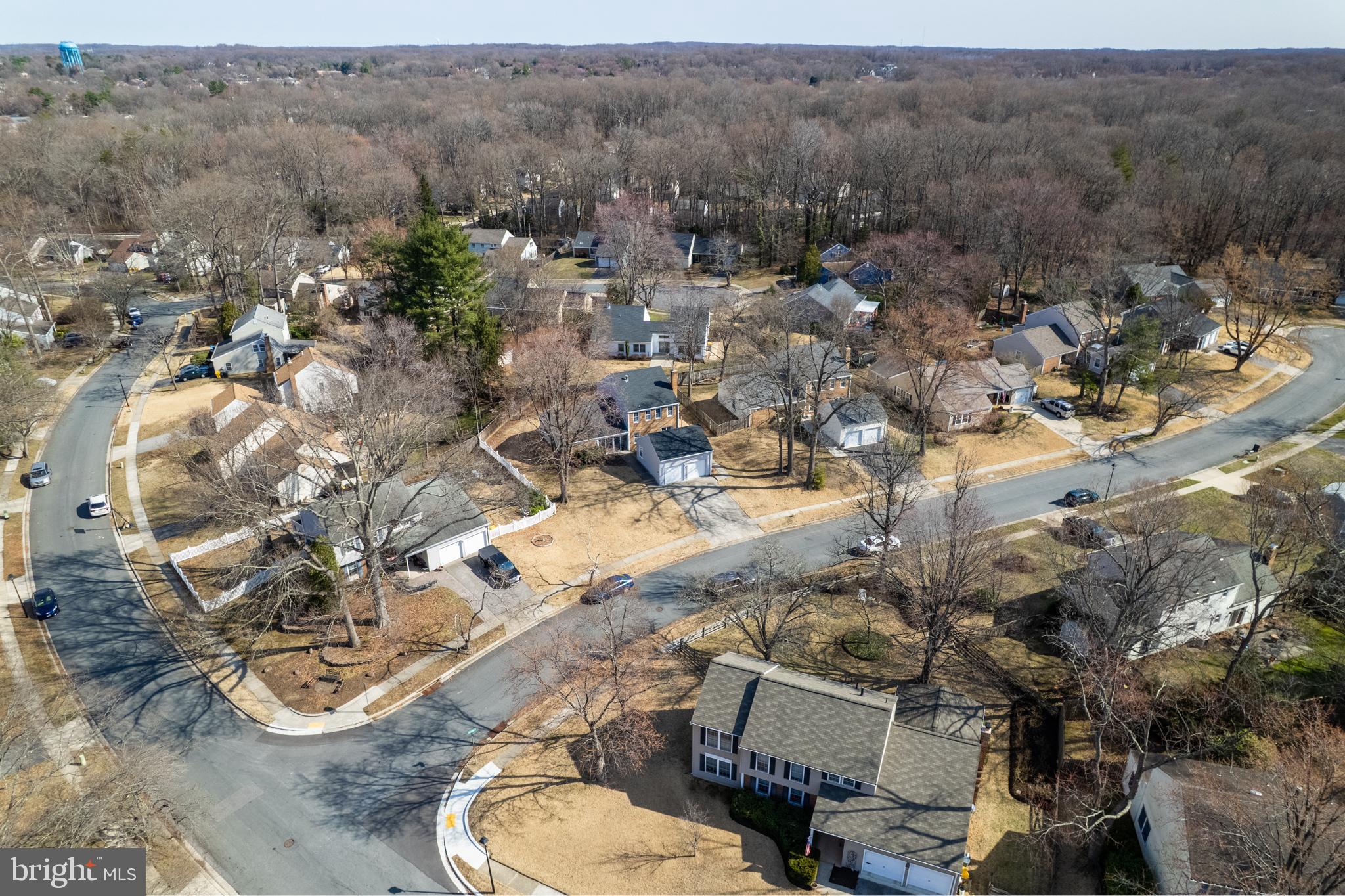 1436 Jerrold Place Crofton, MD 21114 - Photo 32 of 34 an aerial view of a residential houses with outdoor space