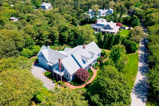 an outdoor space with patio