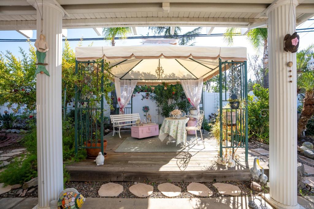 2807 Manzanita View Road Alpine, CA 91901 - Photo 27 of 36 a view of a porch with furniture and a potted plant