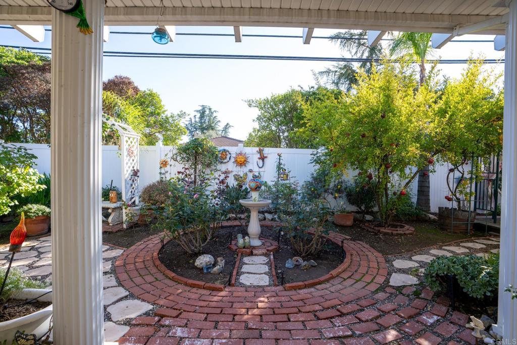 2807 Manzanita View Road Alpine, CA 91901 - Photo 29 of 36 a view of a porch with plants and garden