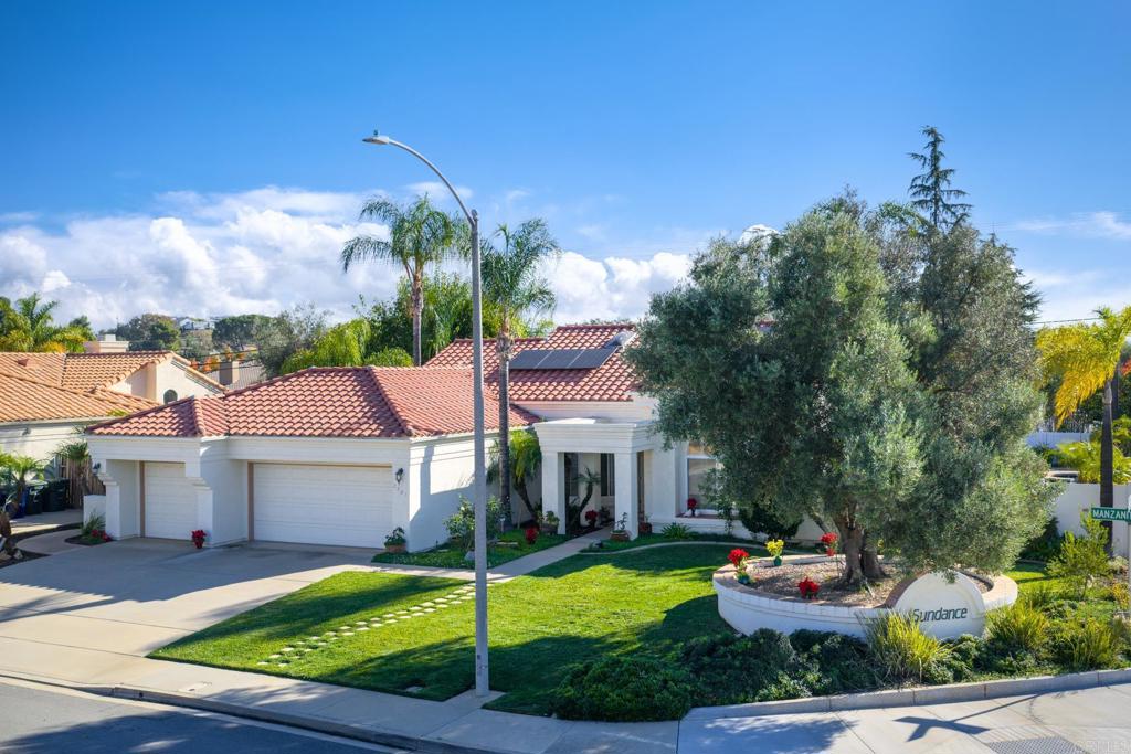 2807 Manzanita View Road Alpine, CA 91901 - Photo 36 of 36 a view of a house with swimming pool and a yard