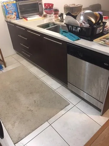 a room with storage and utility