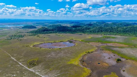 a view of a lake with a mountain