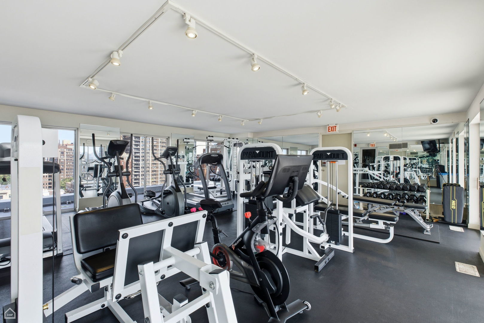 450 West Briar Place, Unit 10H Chicago, IL 60657 - Photo 12 of 17 a view of a room with gym equipment
