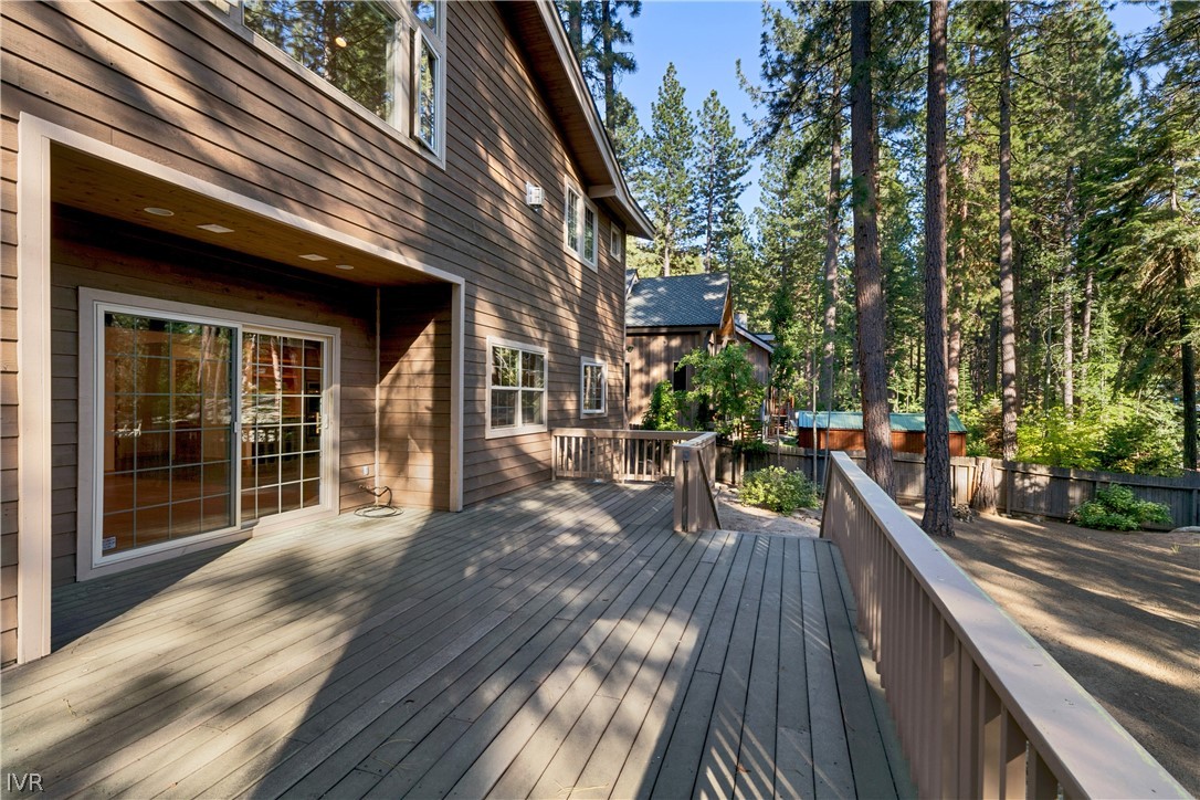 1057 Sawmill Road Incline Village, NV 89451 - Photo 42 of 48 Expansive deck off the family room provides seamle