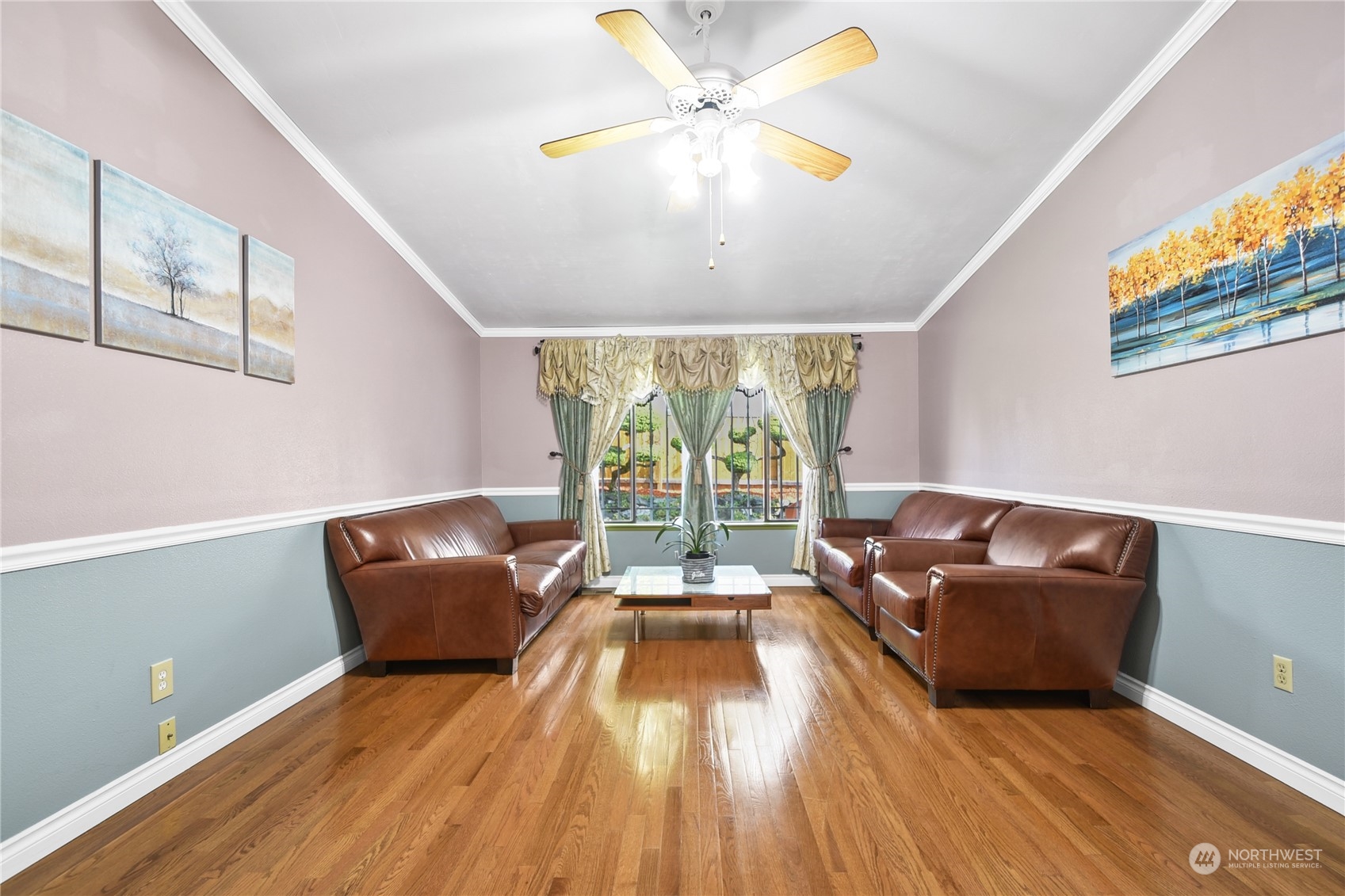 31108 11th Place Southwest Federal Way, WA 98023 - Photo 3 of 22 a living room with furniture and a large window