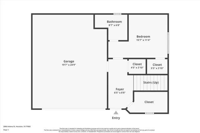 $599,000 | 2006 Helena Street, Houston, TX 77002