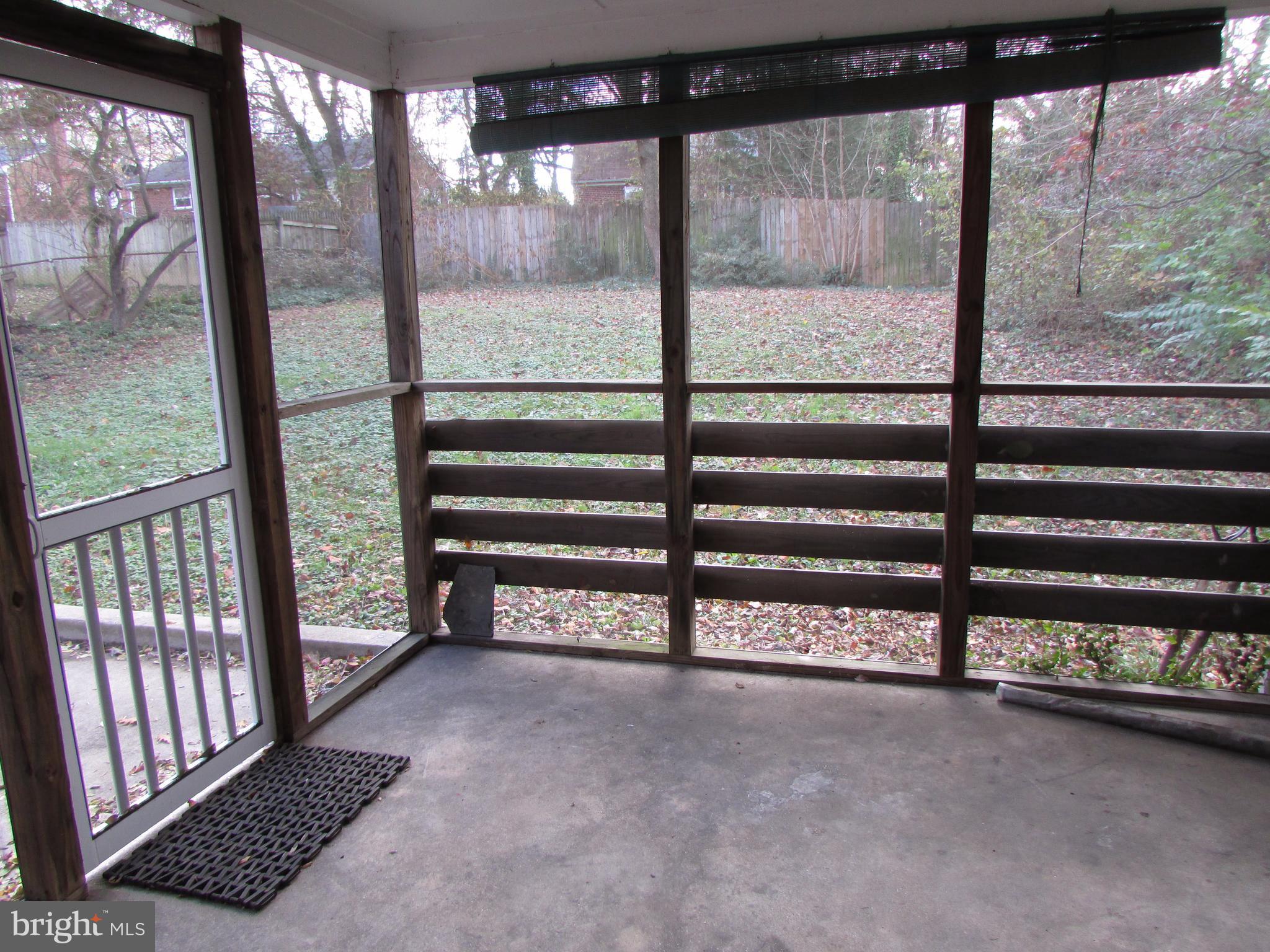 3918 Weller Road Silver Spring, MD 20906 - Photo 26 of 30 Rear screened porch