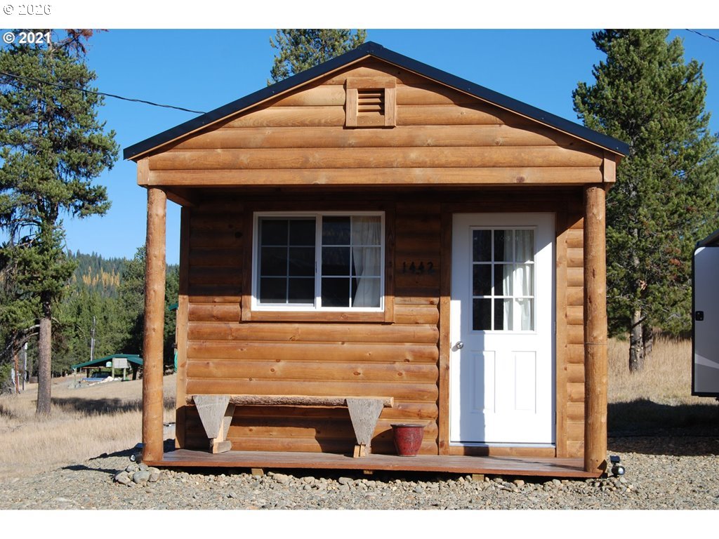1442 Center Street Sumpter, OR 97877 - Photo 11 of 13 a view of a house with a porch