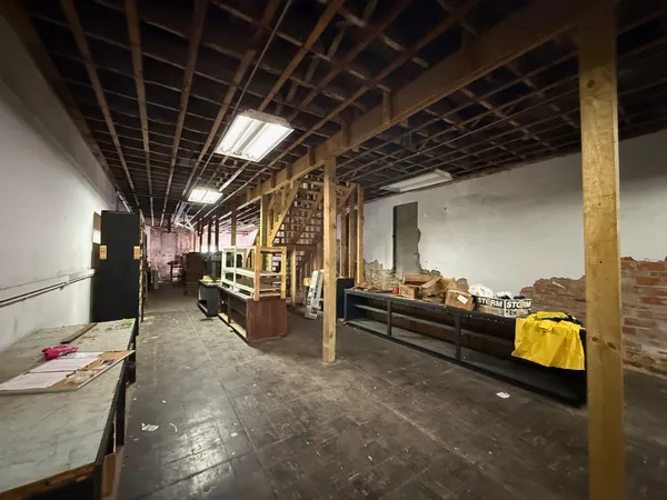 a view of car garage