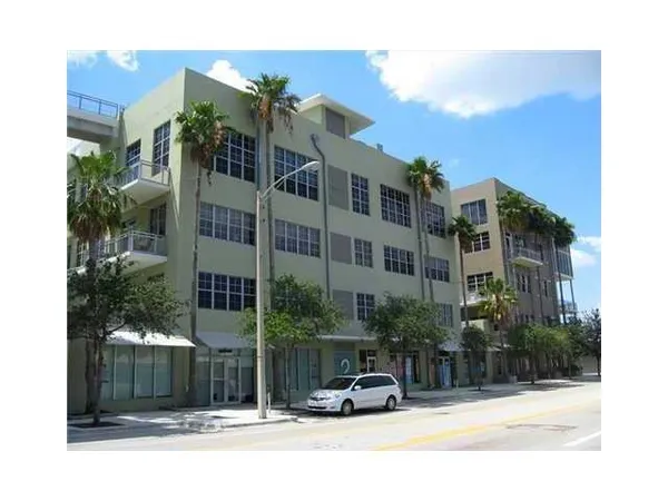 a view of a building and a street view