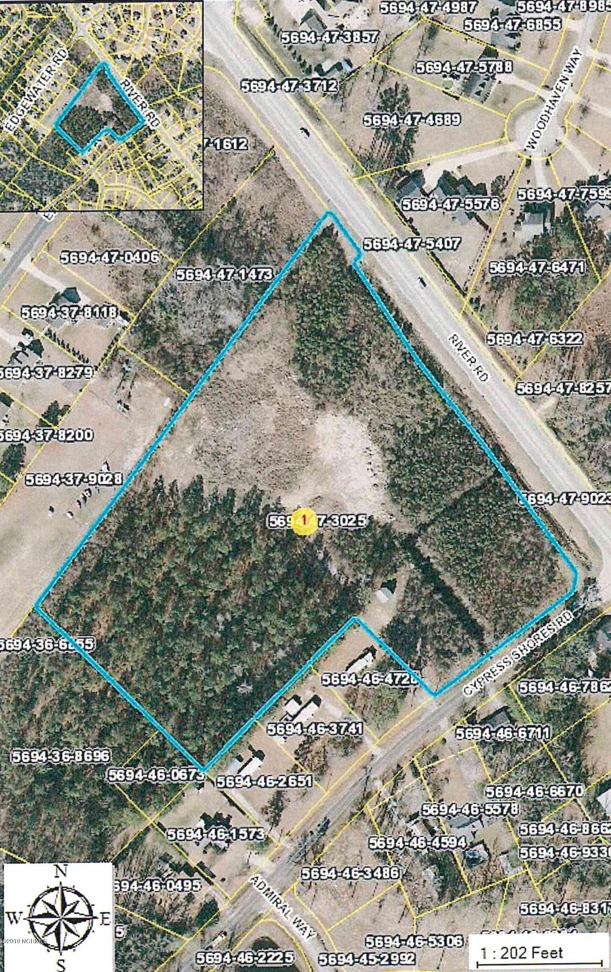 0 East River Road Washington, NC 27889 - Photo 9 of 9 Map of Property