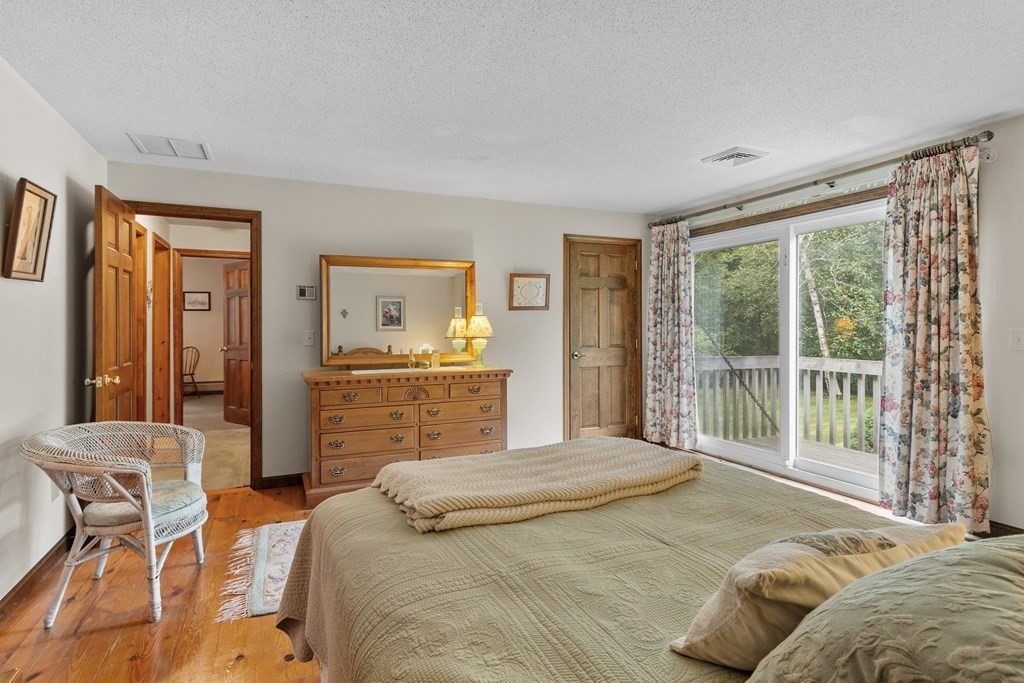 17 Saunders Road Townsend, MA 01474 - Photo 31 of 34 a bedroom with a bed and glass windows