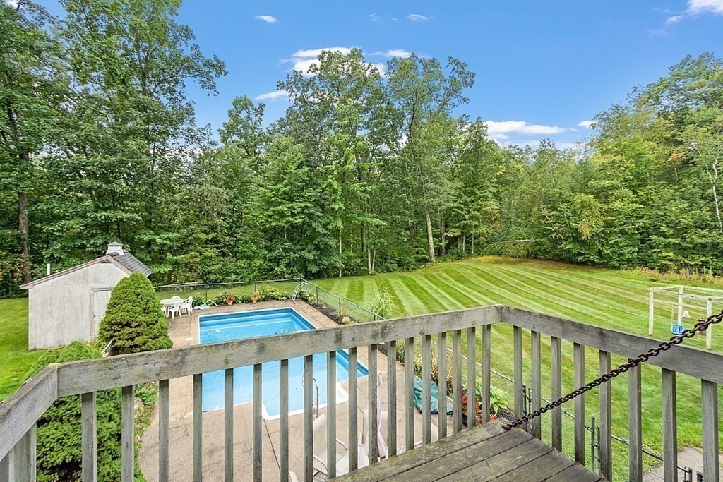 17 Saunders Road Townsend, MA 01474 - Photo 6 of 34 a view of a balcony with wooden floor