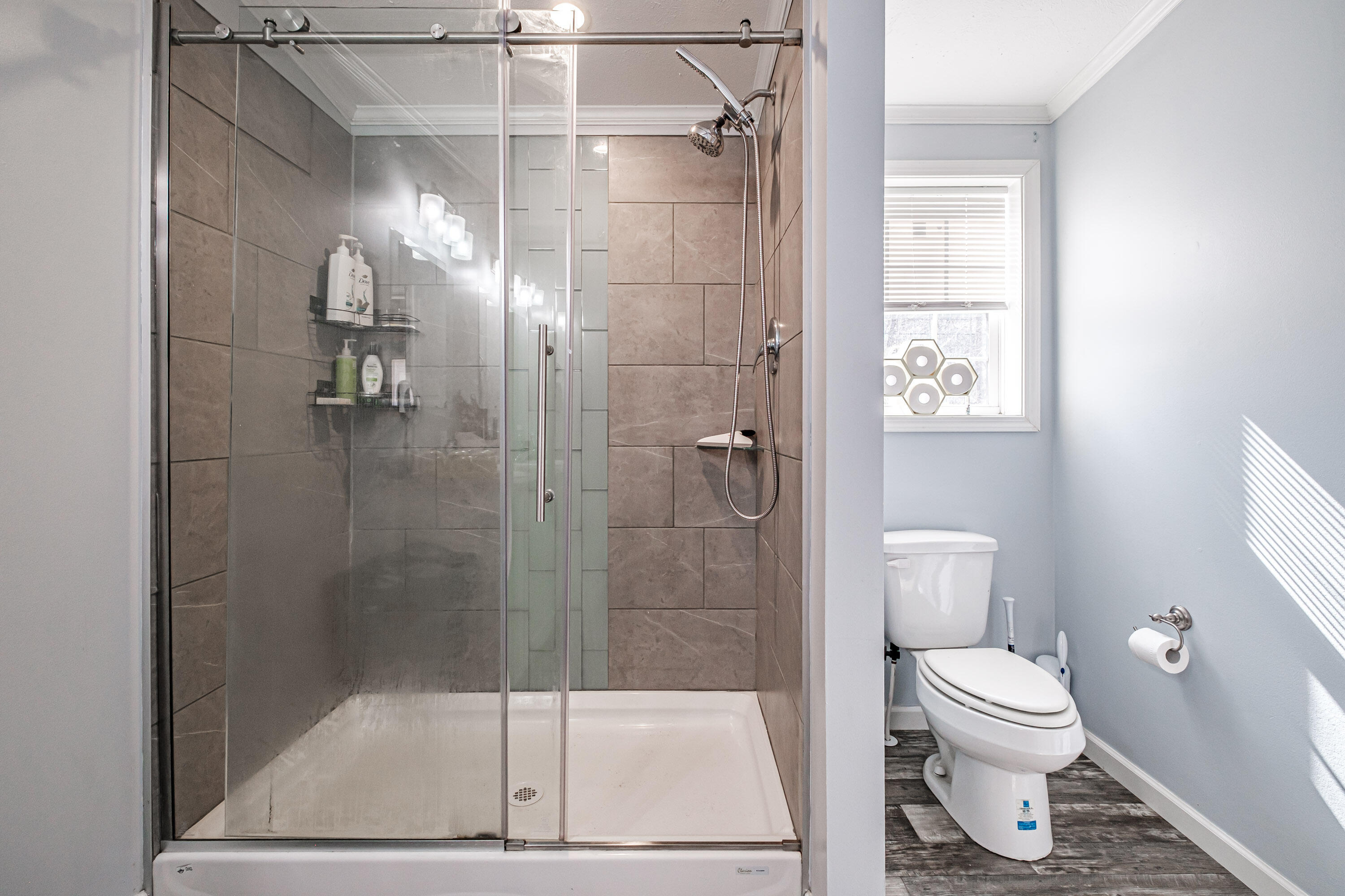 1029 Woodman Hill Road Minot, ME 04258 - Photo 49 of 61 Primary Bath Shower