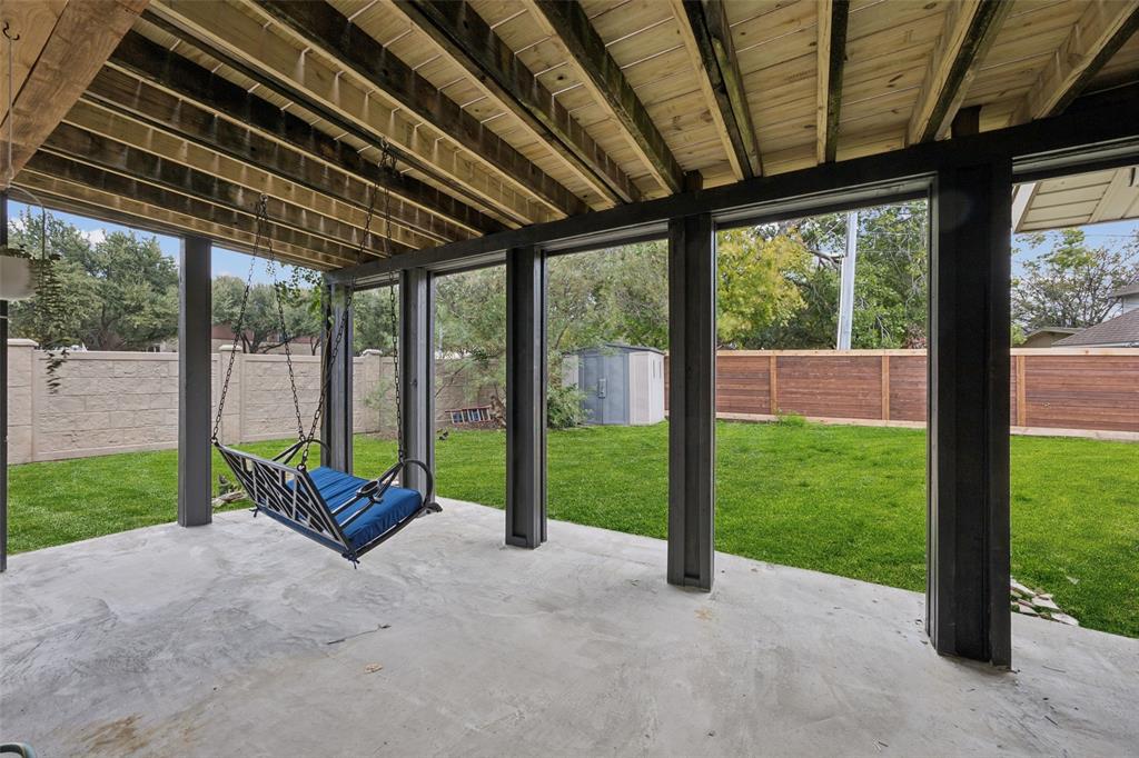 3601 Colosseum Way Grand Prairie, TX 75052 - Photo 26 of 28 a view of backyard with green space
