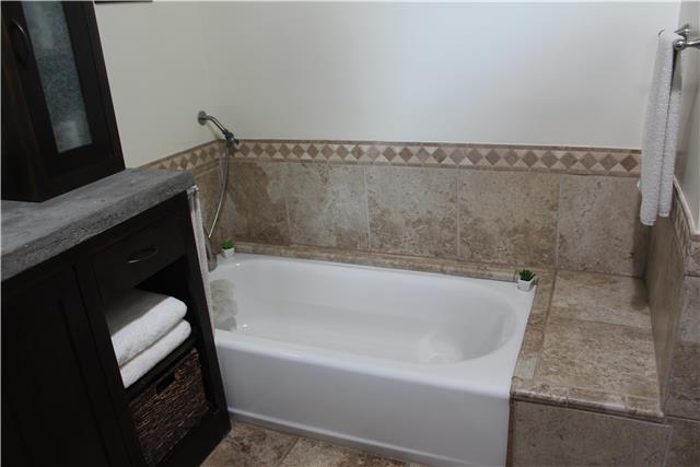3375 Hawkins Branch Road Bethpage, TN 37022 - Photo 14 of 20 TUB IN THE MASTER BATH W/DETAILED TILE WORK.