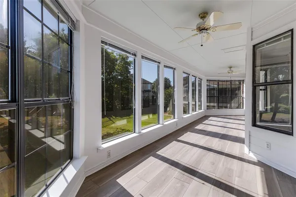 a view of a balcony door