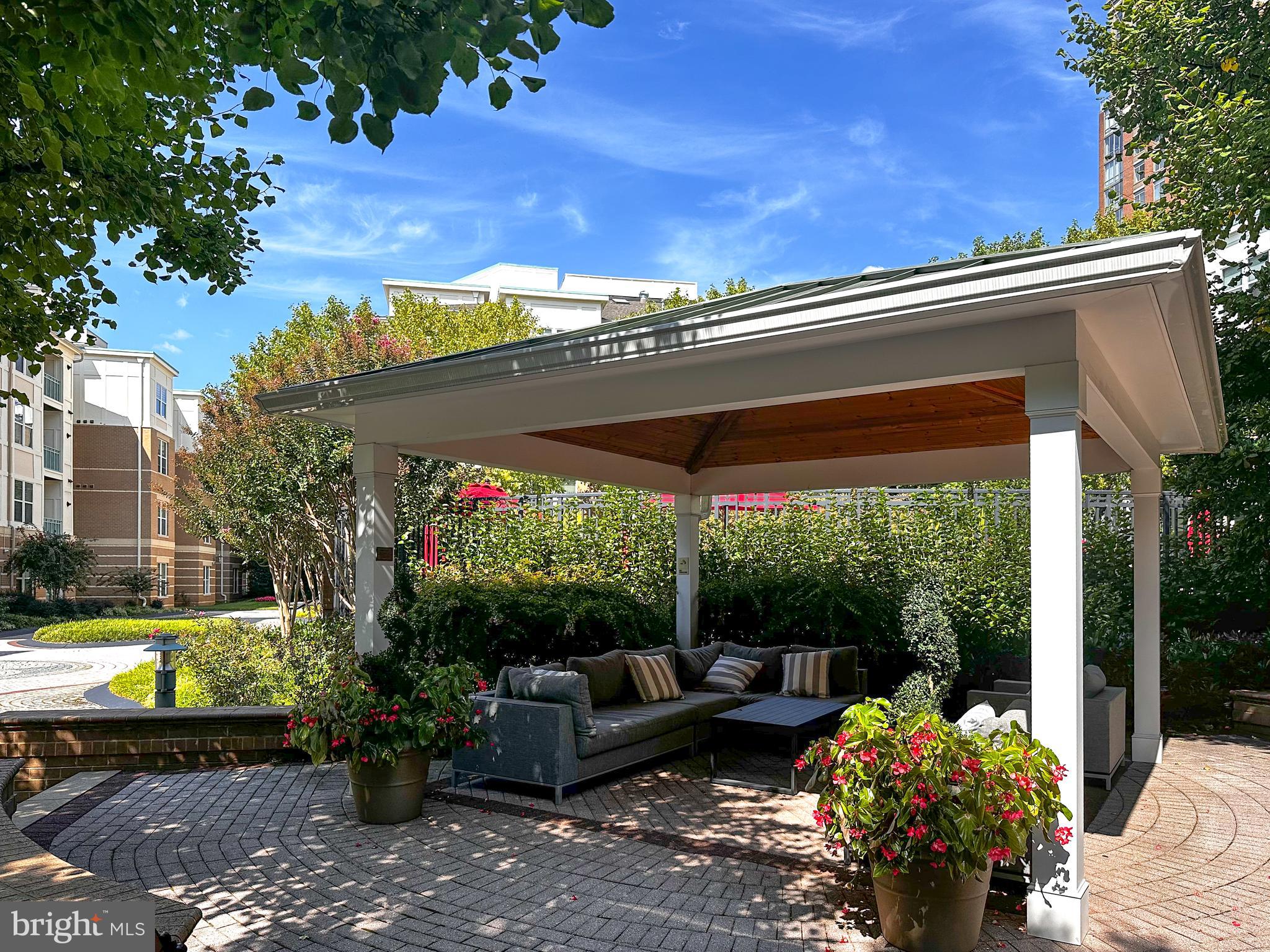 12000 Market Street, Unit 428 Reston, VA 20190 - Photo 63 of 105 Roomy Gazebo escape