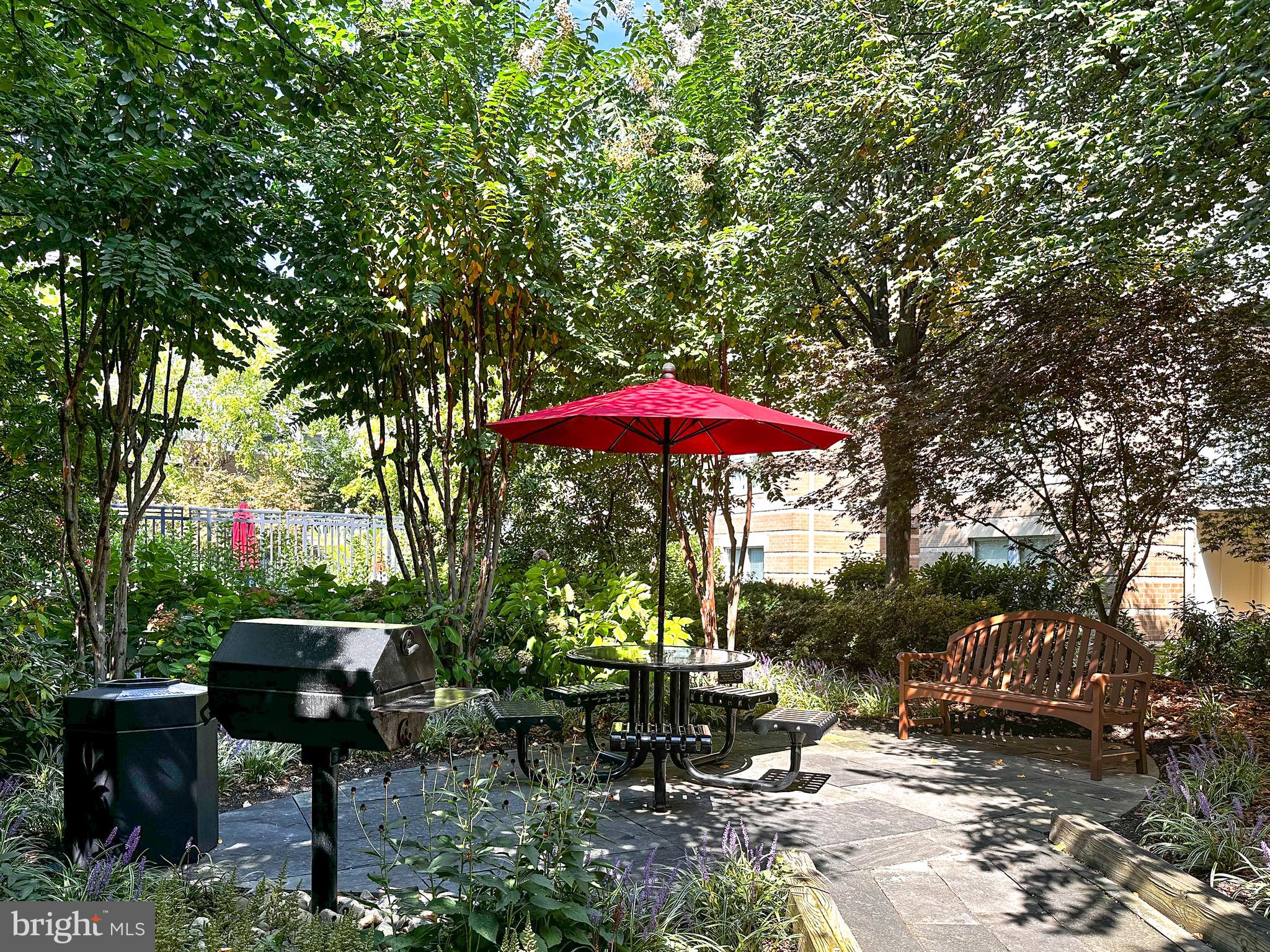 12000 Market Street, Unit 428 Reston, VA 20190 - Photo 64 of 105 Secluded BBQ area too
