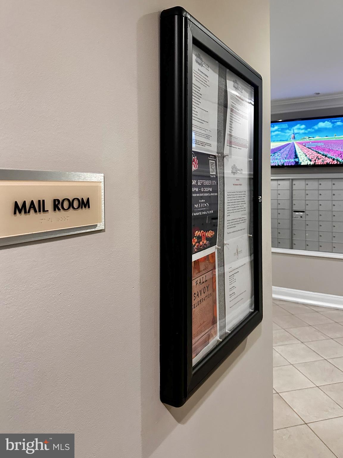 12000 Market Street, Unit 428 Reston, VA 20190 - Photo 65 of 105 Mail room in lobby