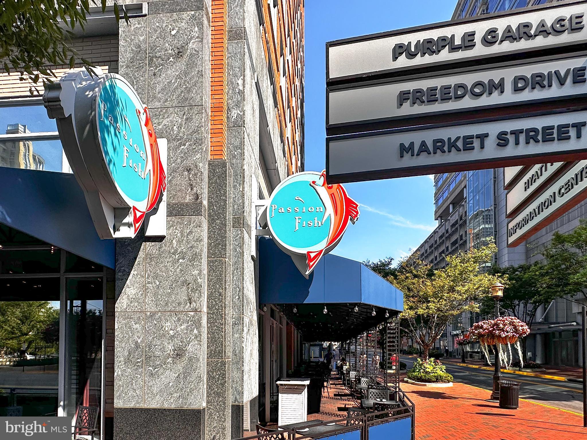 12000 Market Street, Unit 428 Reston, VA 20190 - Photo 79 of 105 Passion Fish restaurant one block away