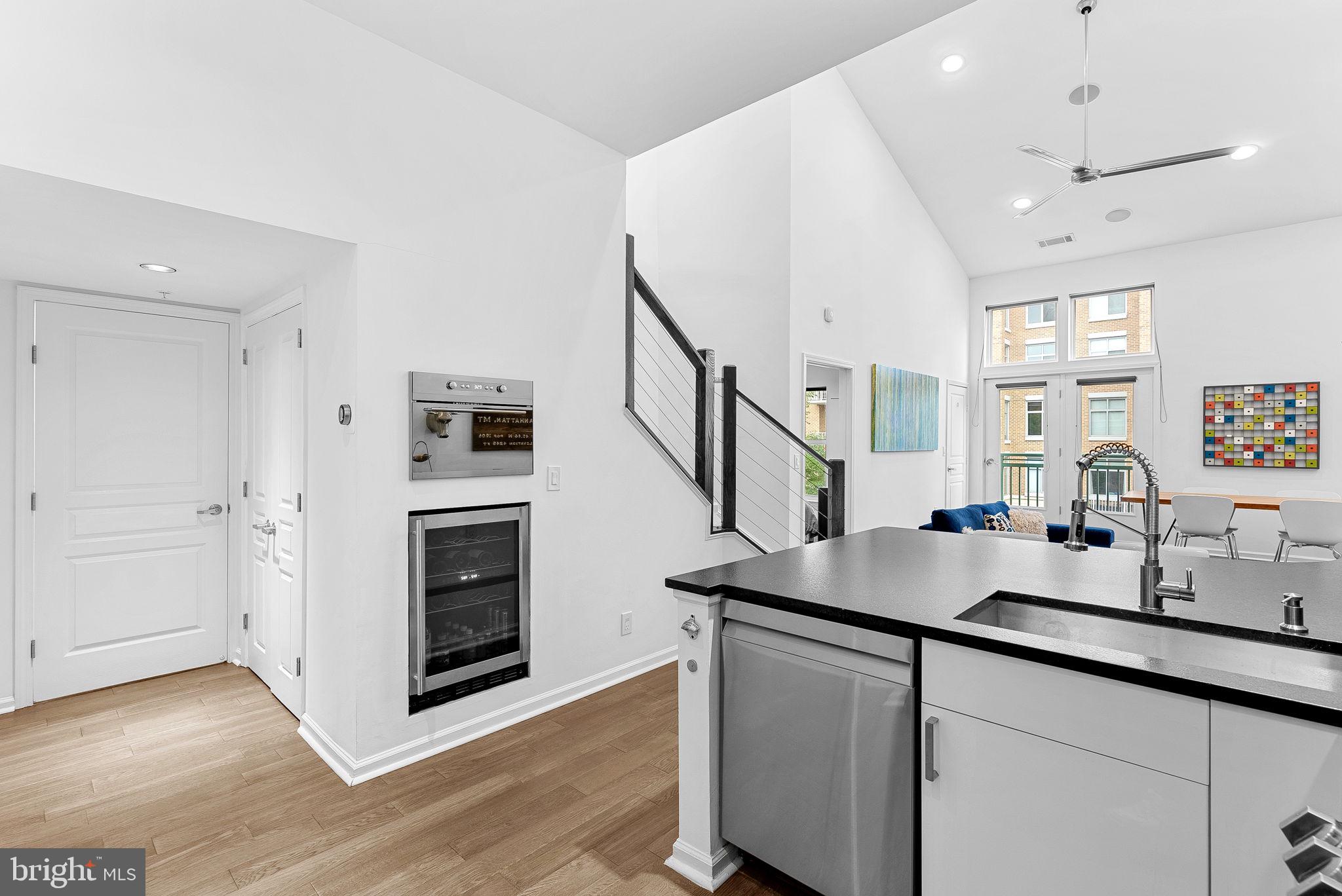 12000 Market Street, Unit 428 Reston, VA 20190 - Photo 8 of 105 Wall microwave and beverage fridge