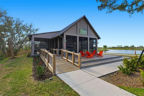 a view of a city with an ocean view