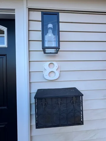 a closeup of a cabinet