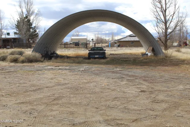 a close view of a swimming pool with a yard