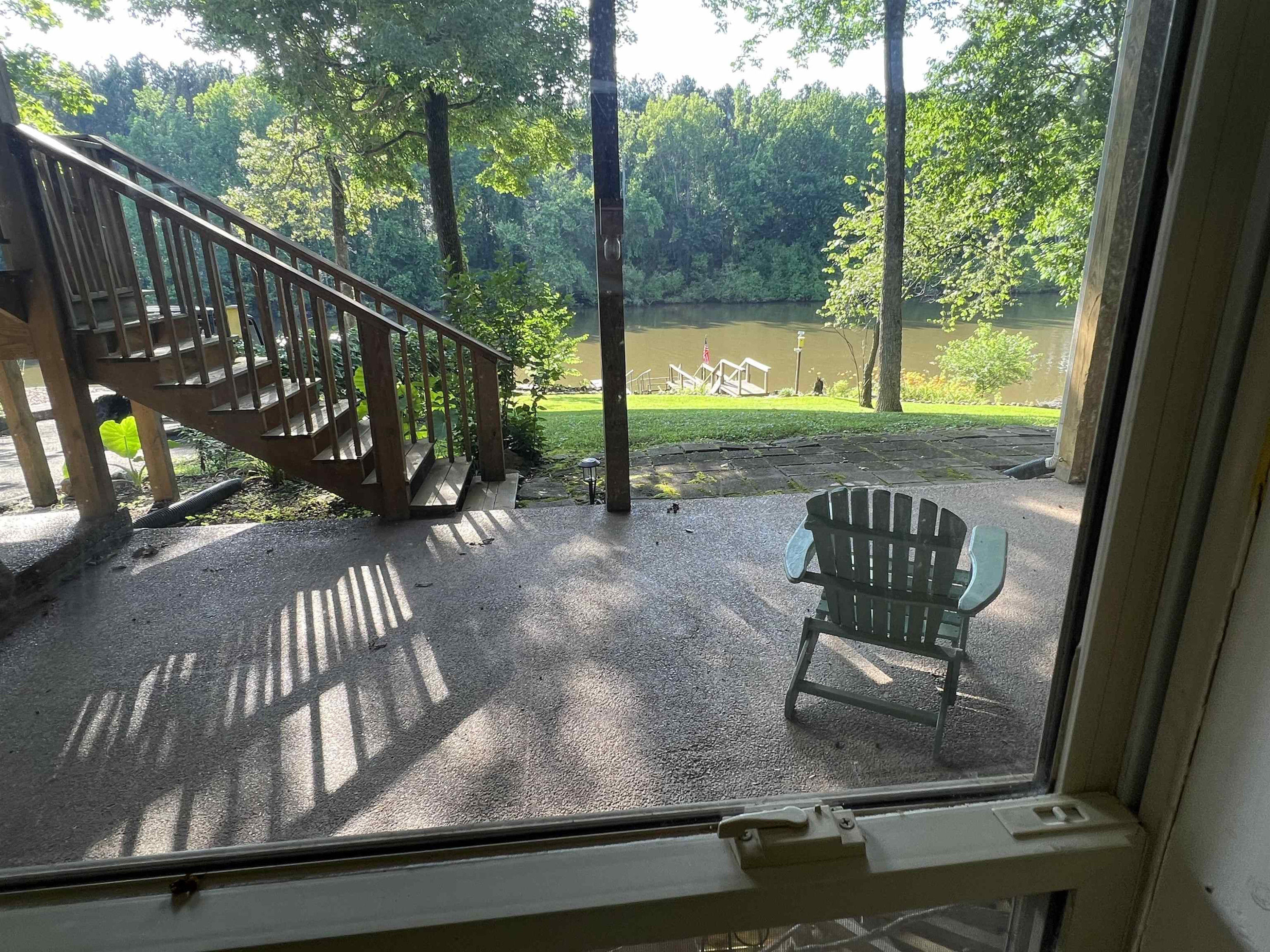 795 Lost Creek Boat Dock Road Decaturville, TN 38329 - Photo 23 of 34 a view of a bench in back yard