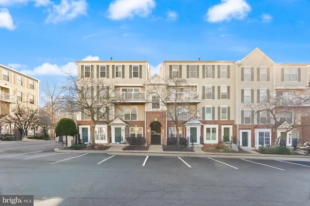 front view of a building with a street