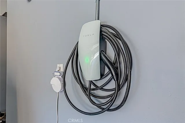 a view of a entryway in a house