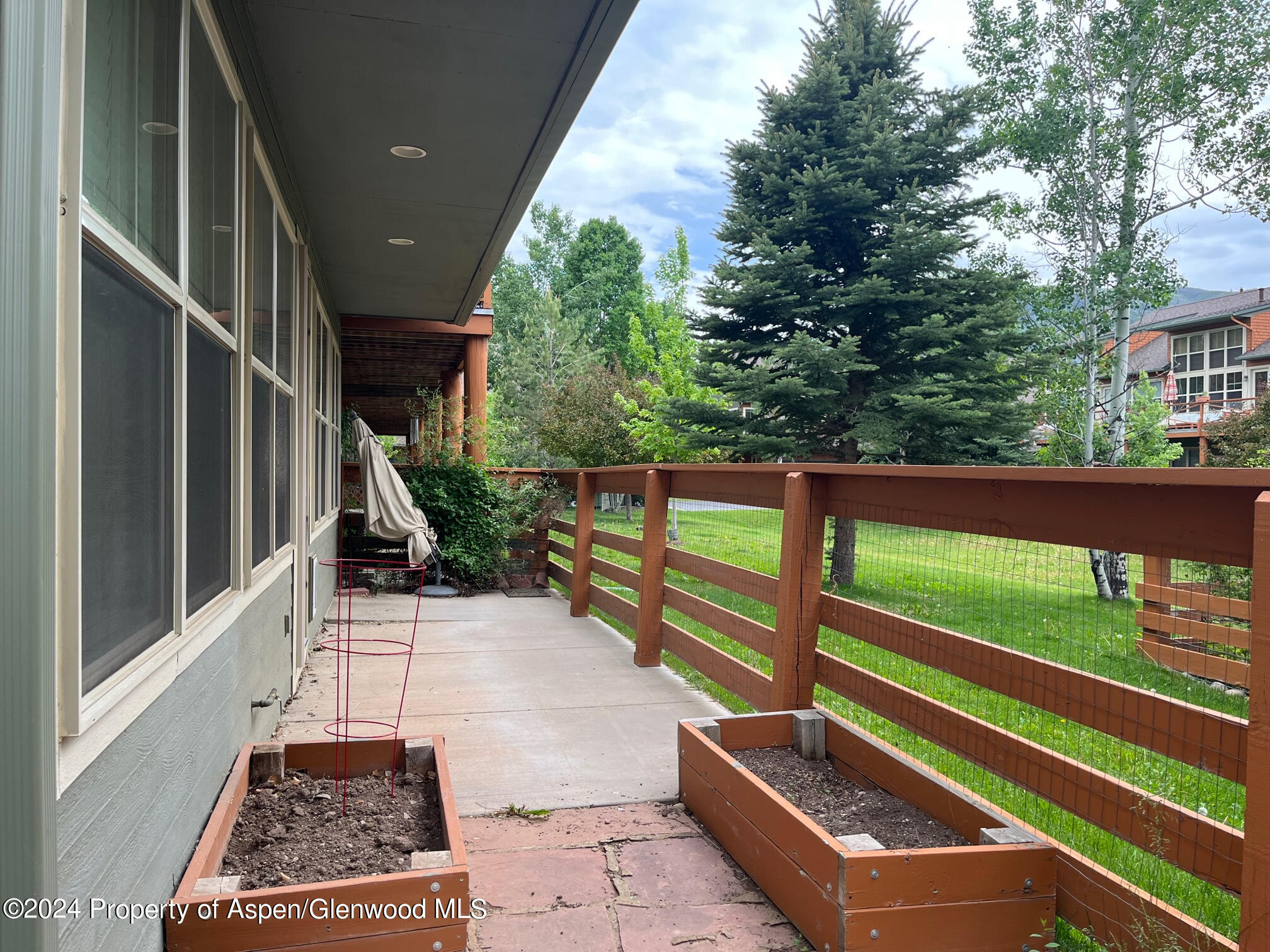 548 Evans Court Basalt, CO 81621 - Photo 20 of 24 a view of deck with large trees
