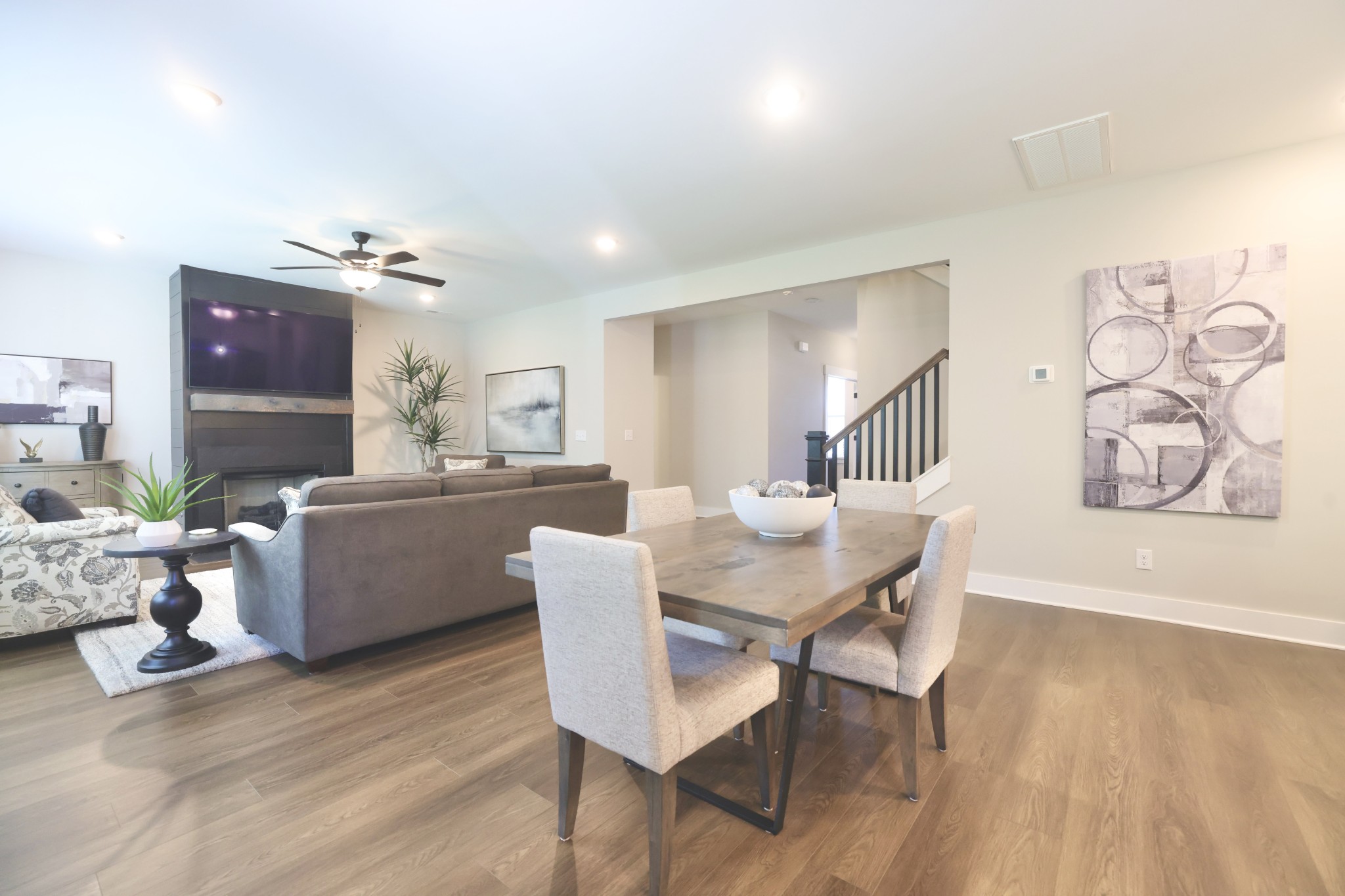 172 Cavalcade Loop Gallatin, TN 37066 - Photo 13 of 40 a view of a dining room with furniture and wooden floor