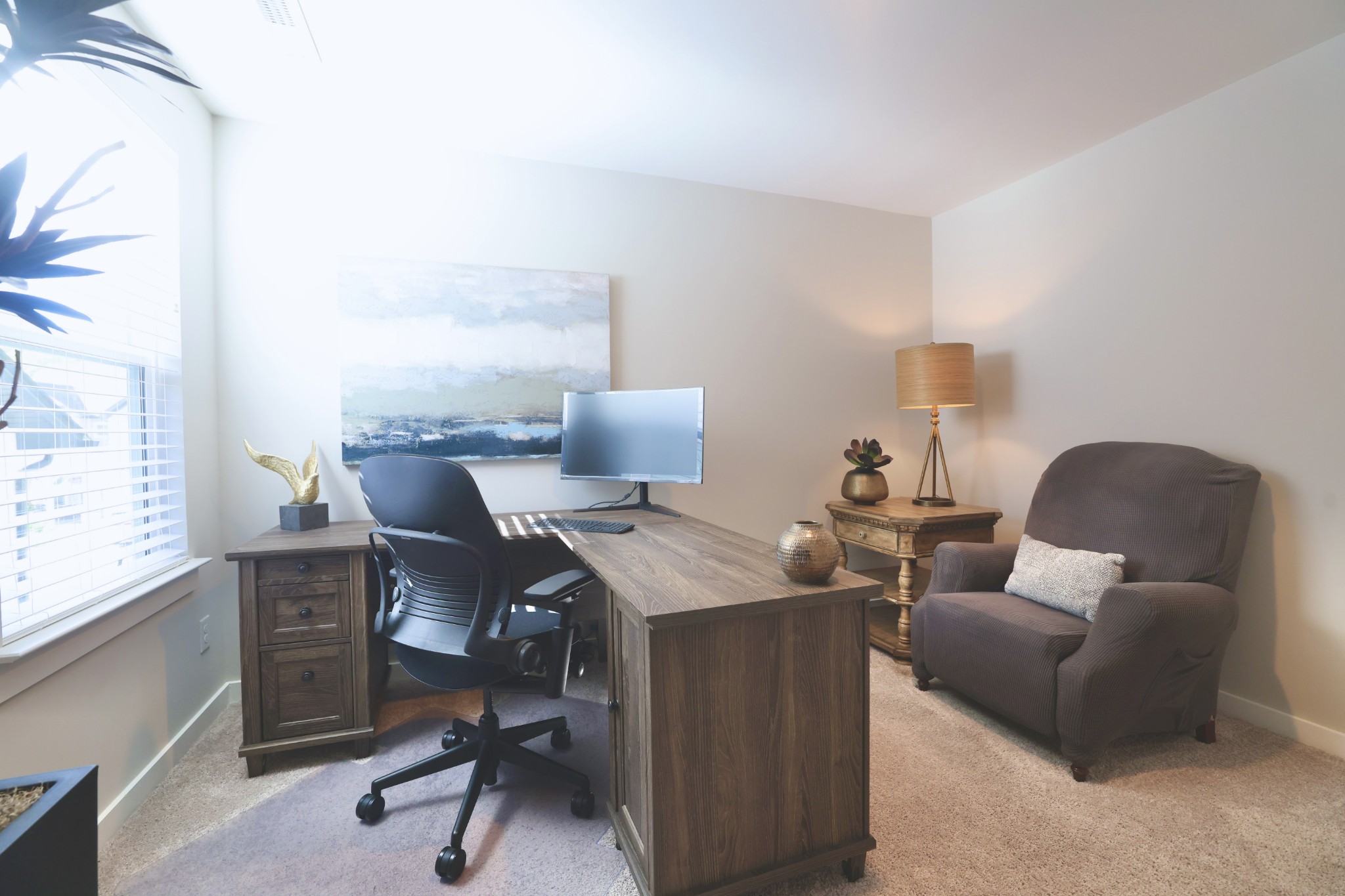 172 Cavalcade Loop Gallatin, TN 37066 - Photo 33 of 40 a view of a workspace with furniture and a window
