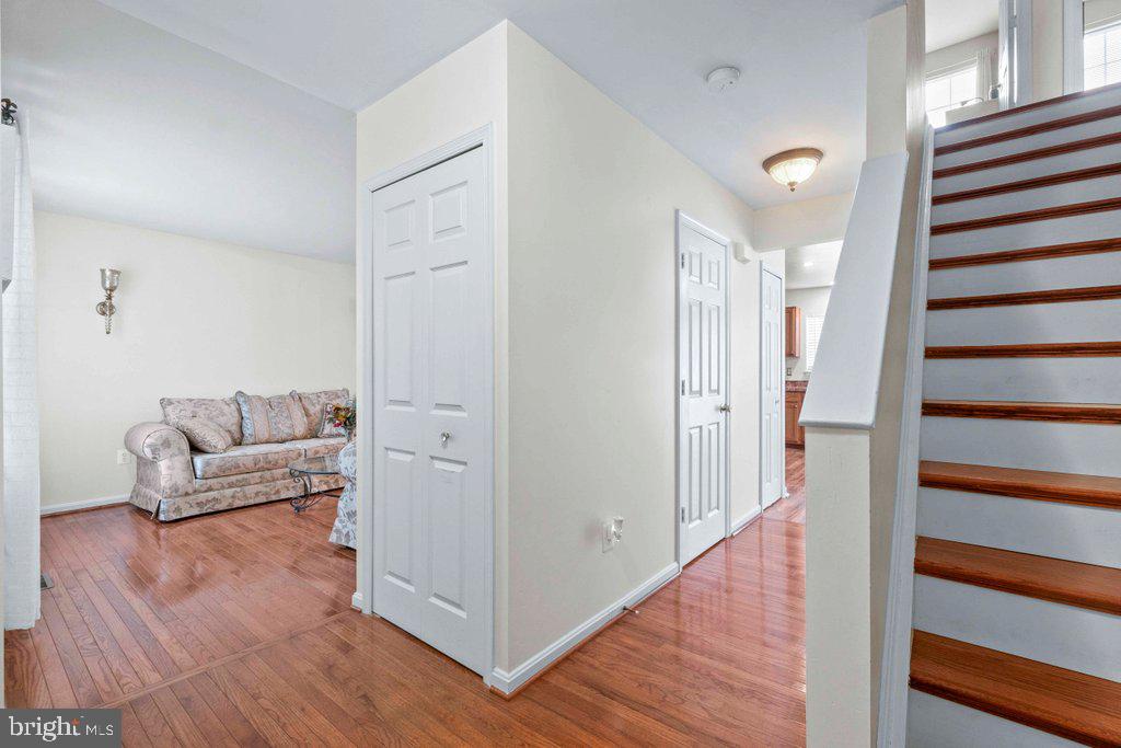 4305 Silver Spring Road Perry Hall, MD 21236 - Photo 6 of 48 a living room with furniture and a wooden floor