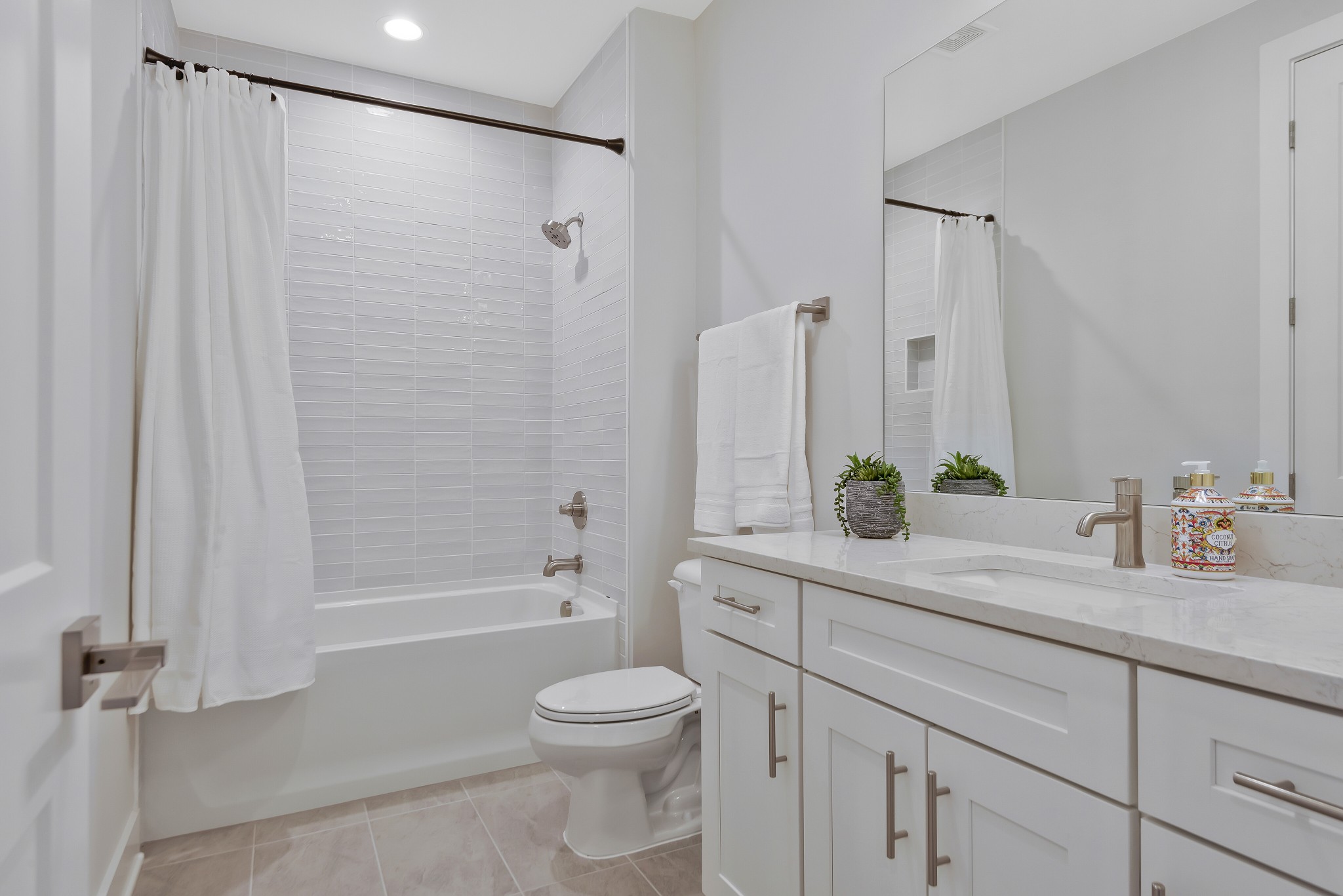2176 Carson Street, Unit 3 Nashville, TN 37211 - Photo 28 of 44 a bathroom with a sink a toilet and shower