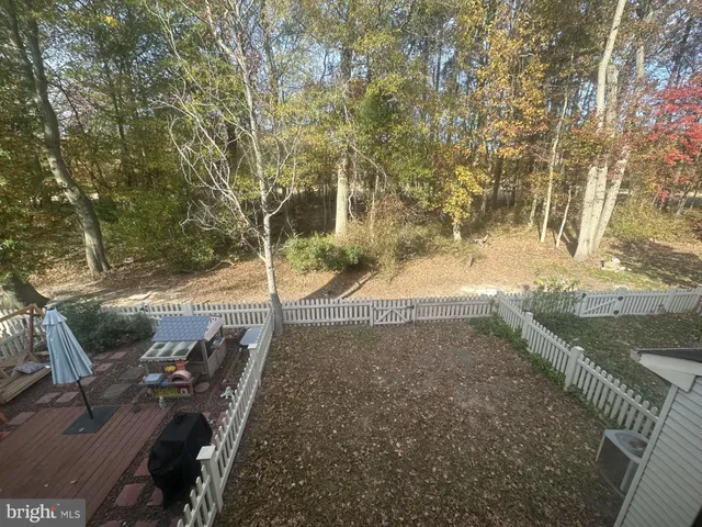 a view of yard with patio