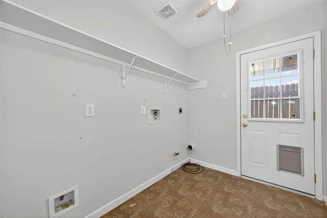 a view of an entrance door of the house