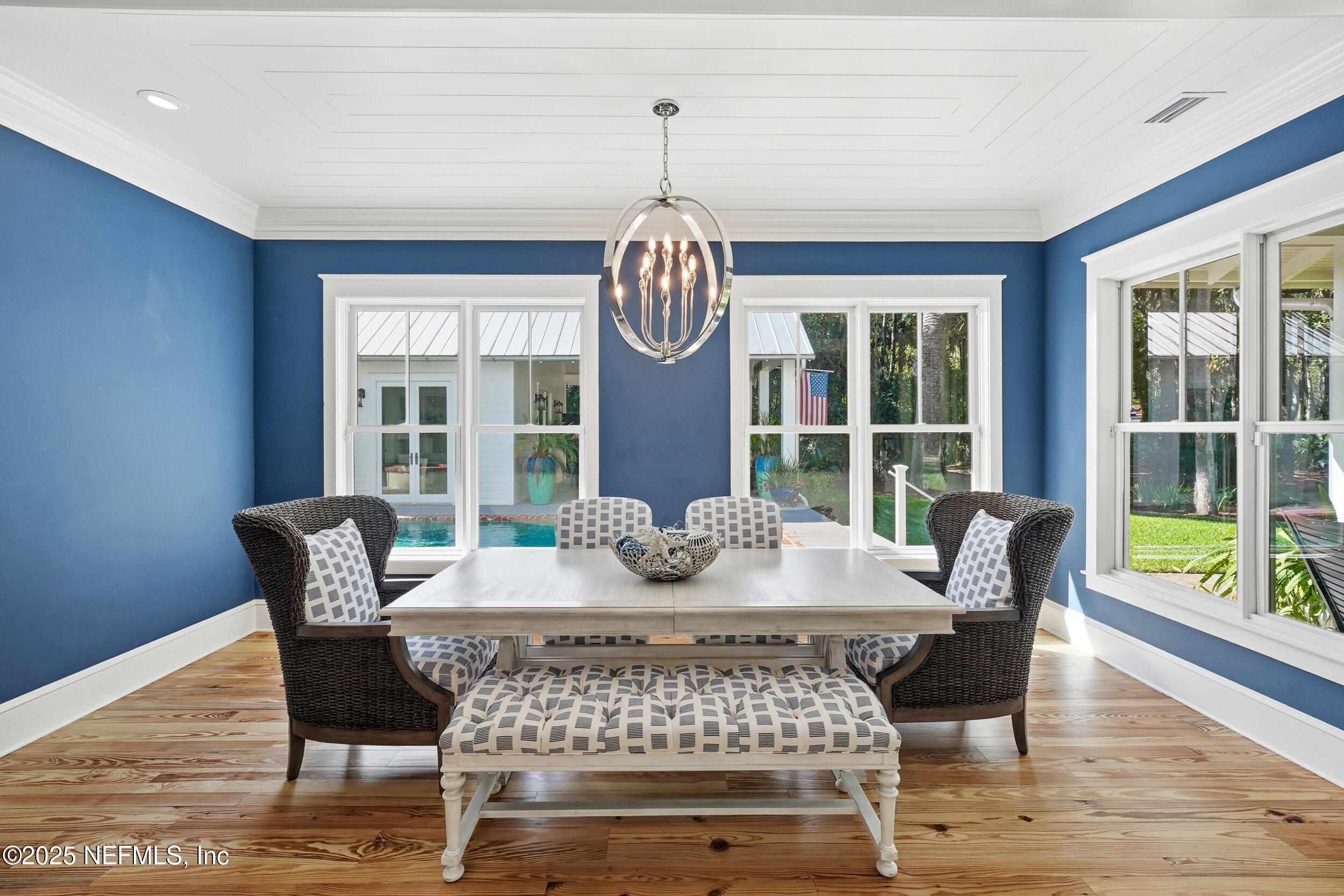 4745 Palm Valley Road Ponte Vedra Beach, FL 32082 - Photo 24 of 104 a view of a dining room with furniture window and wooden floor