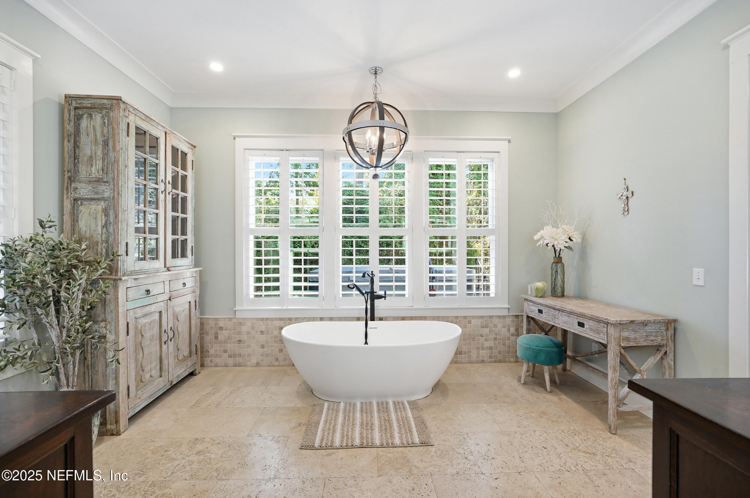 4745 Palm Valley Road Ponte Vedra Beach, FL 32082 - Photo 36 of 104 a spacious bathroom with a large tub and window