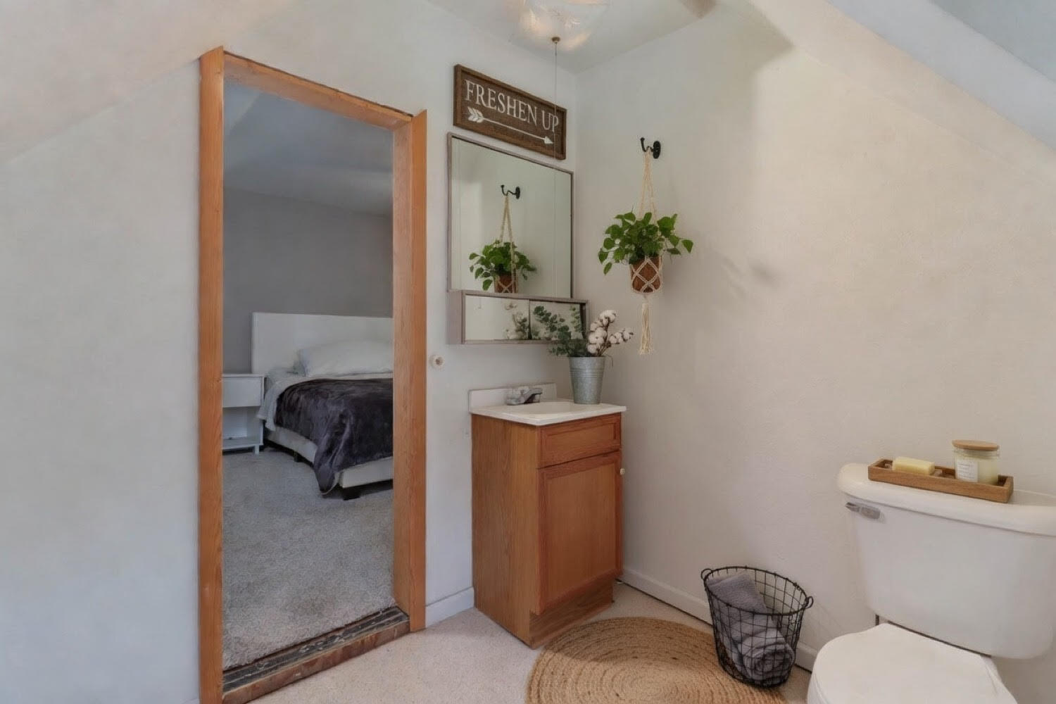 207 Field Street Secor, IL 61771 - Photo 19 of 30 a living room with furniture and a potted plant
