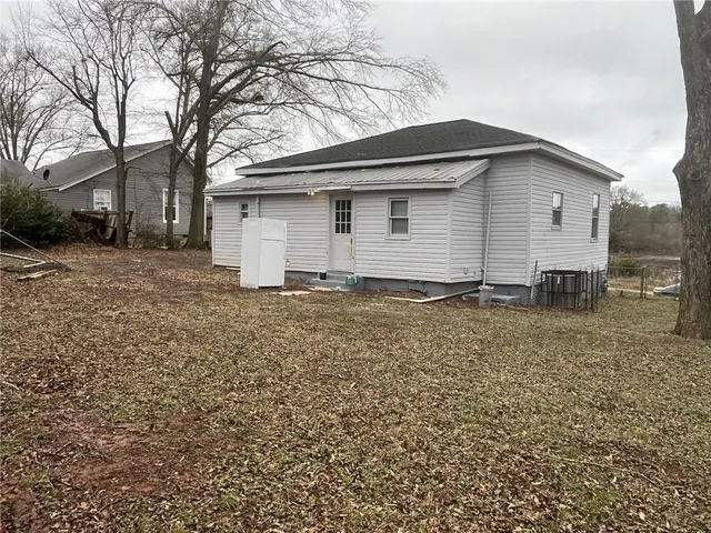 a house with a outdoor space