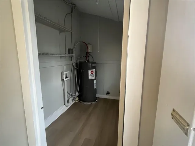 a view of a storage & utility room